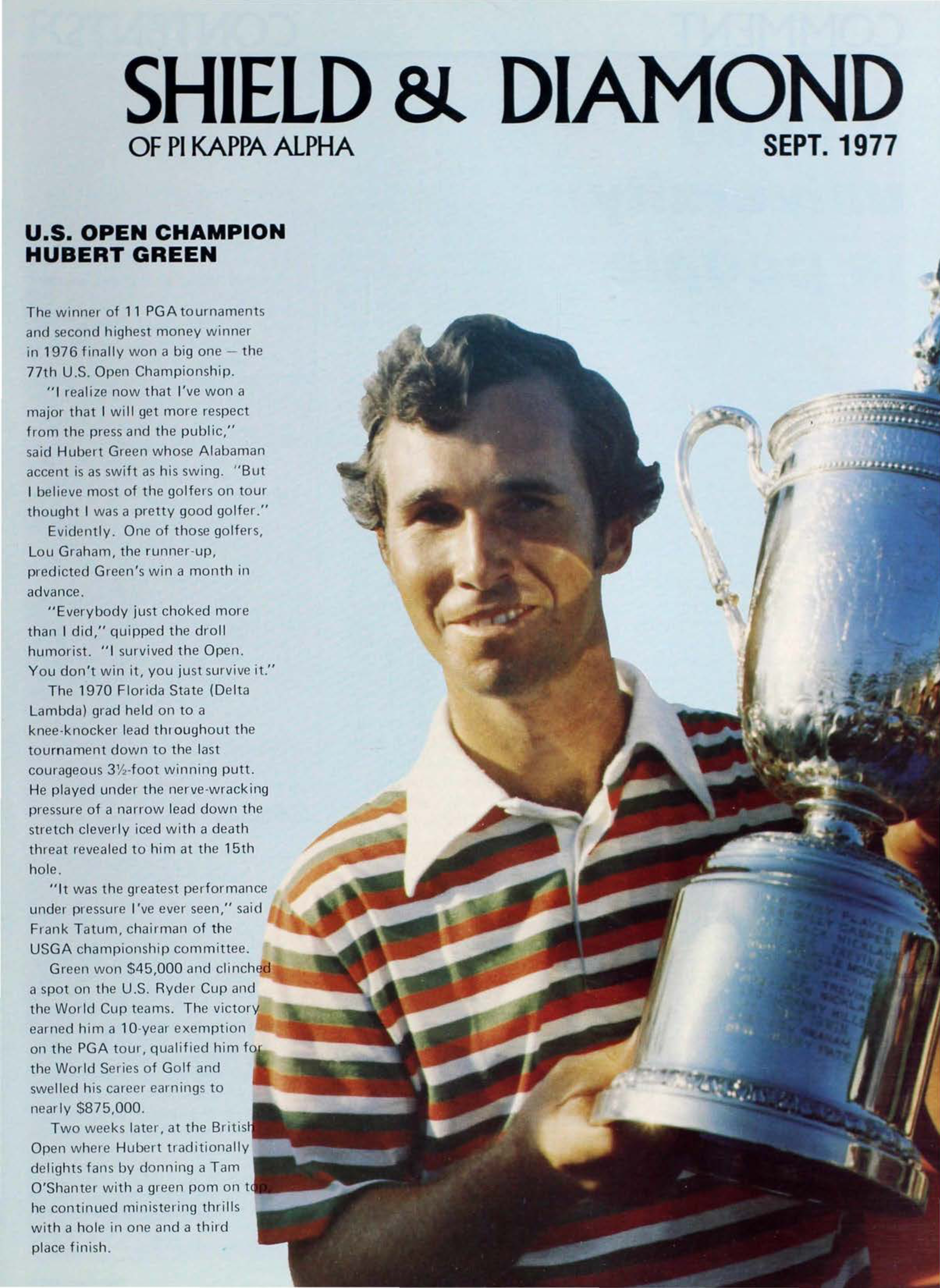 Shield and Diamond, Vol. 88, No. 1, September 1977